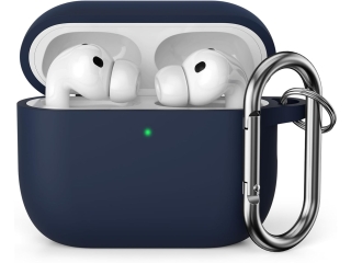 Apple AirPods Pro 3 (2025) Liquid Silikon Case Hülle navyblau