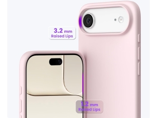 Apple iPhone Air Liquid Silikon Case Hülle Ballerina pink