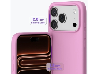 Apple iPhone 17 Pro Liquid Silikon Case Hülle Cotton Candy