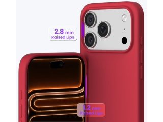 Apple iPhone 17 Pro Liquid Silikon Case Hülle Chili Pepper