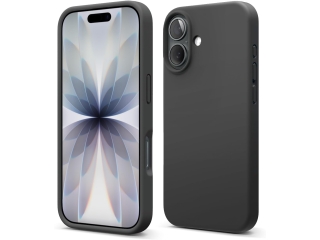 Apple iPhone 17 Liquid Silikon Case Hülle Jade black