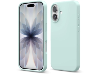 Apple iPhone 17 Liquid Silikon Case Hülle Ocean mint