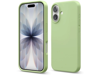 Apple iPhone 17 Liquid Silikon Case Hülle Pistachio
