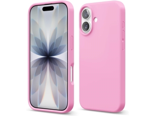 Apple iPhone 17 Liquid Silikon Case Hülle Cotton Candy