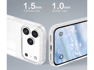 Apple iPhone 17 Pro Max SuperGlitter Case Hybrid Hülle