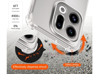 Oppo Find X9 Hülle Crystal Clear Case Bumper transparent