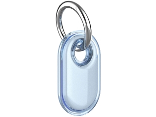 Samsung Galaxy SmartTag2 360 Grad Hülle mit Schlüsselring blau
