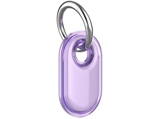Samsung Galaxy SmartTag2 360 Grad Hülle mit Schlüsselring purple