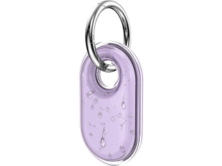 Samsung Galaxy SmartTag2 360 Grad Hülle mit Schlüsselring purple