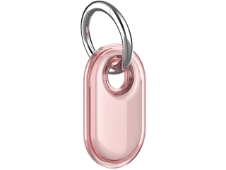 Samsung Galaxy SmartTag2 360 Grad Hülle mit Schlüsselring rosa