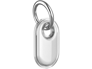 Samsung Galaxy SmartTag2 360 Grad Hülle mit Schlüsselring transparent