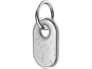 Samsung Galaxy SmartTag2 360 Grad Hülle mit Schlüsselring transparent
