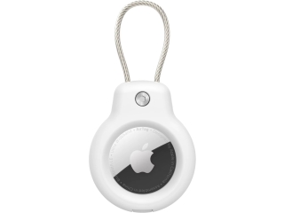 Apple Airtag Lock Case weiss