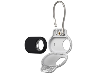 Samsung Galaxy SmartTag2 Waterproof Lock Case weiss