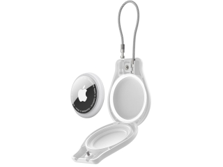 Apple AirTag Waterproof Lock Case weiss