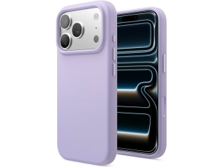 Apple iPhone 17 Pro Liquid Silikon Case Hülle Lavender