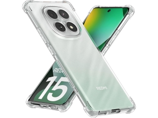 Xiaomi Redmi Note 15 4G Hülle Crystal Clear Case Bumper transparent