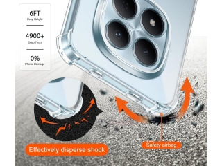 Xiaomi Redmi Note 15 Pro 4G Hülle Crystal Clear Case Bumper