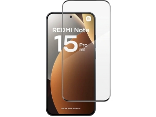 Xiaomi Redmi Note 15 Pro 5G 100% Vollbild Panzerglas Schutzfolie 2.5D