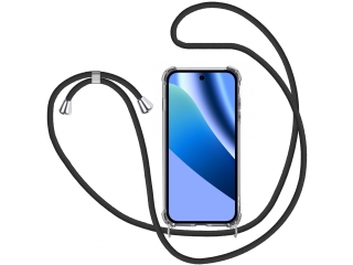 Google Pixel 10a Handykette Necklace Hülle Gummi transparent