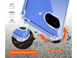 Google Pixel 10a Hülle Crystal Clear Case Bumper transparent