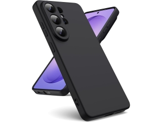 Samsung Galaxy S26 Ultra Liquid Silikon Case Hülle schwarz