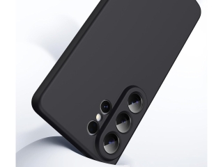 Samsung Galaxy S26 Ultra Liquid Silikon Case Hülle schwarz