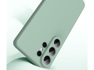 Samsung Galaxy S26 Ultra Liquid Silikon Case Hülle matcha green