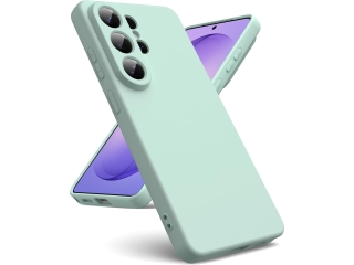 Samsung Galaxy S26 Ultra Liquid Silikon Case Hülle mint green