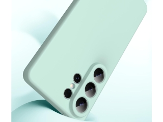 Samsung Galaxy S26 Ultra Liquid Silikon Case Hülle mint green