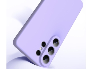 Samsung Galaxy S26 Ultra Liquid Silikon Case Hülle purple