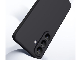 Samsung Galaxy S26+ Liquid Silikon Case Hülle schwarz