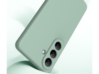 Samsung Galaxy S26+ Liquid Silikon Case Hülle matcha green