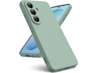 Samsung Galaxy S26 Liquid Silikon Case Hülle matcha green