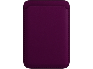 Magnetischer MagSafe Kartenhalter Sleeve eggplant purple