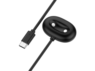 Magnetisches USB-C Google Pixel Watch 4 Ladekabel 1m schwarz