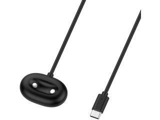 Magnetisches USB-C Google Pixel Watch 4 Ladekabel 1m schwarz