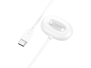 Magnetisches USB-C Google Pixel Watch 4 Ladekabel 1m weiss