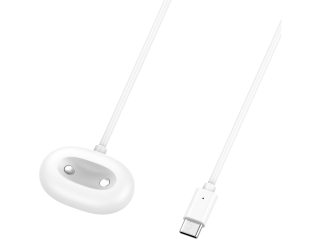 Magnetisches USB-C Google Pixel Watch 4 Ladekabel 1m weiss