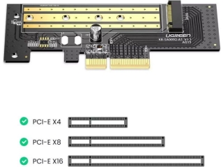 UGREEN M.2 NVME SSD zu PCIe Express 3.0 x4 Adapterkarte
