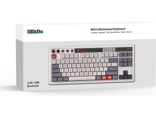 8bitdo Retro Mechanical Keyboard Tastatur N Edition US
