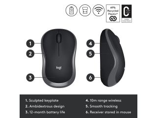 Logitech M185 Maus