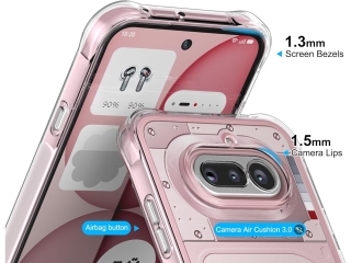 Nothing Phone (4a) Hülle Crystal Clear Case Bumper transparent