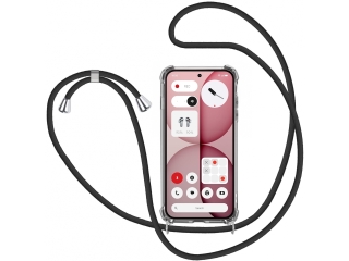 Nothing Phone (4a) Pro Handykette Necklace Hülle Gummi transparent