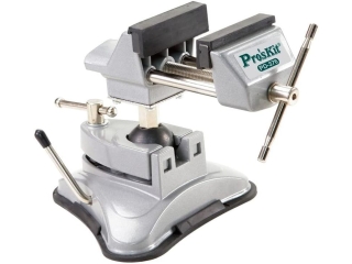Pro'sKit Mini Tisch Schraubstock mit Saugnapf