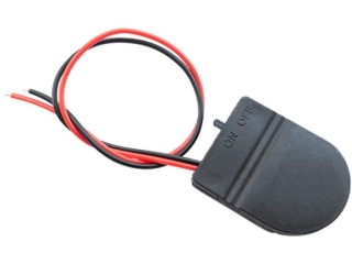 CR2032 Knopfzellen Batteriehalter mit Ein/Aus-Schalter