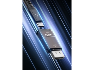 USB-C Thunderbolt 4 auf DP DisplayPort Adapter 8K 120 Hz