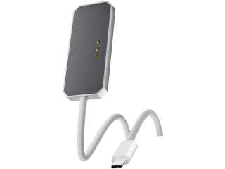 Magnetic USB-C Charging Cable 2 Meter für Apple iPad weiss
