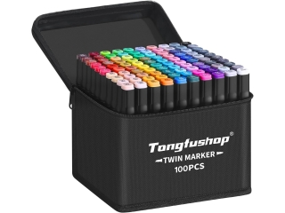 Tongfu Shop TwinMarker Filzstifte 100x