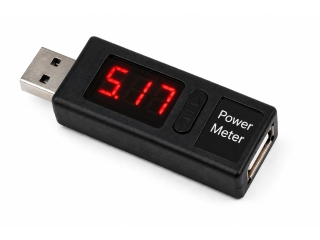 ChargeDoctor USB Power Meter mit LED Display Volt/Ampere